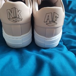 1Nike Air Force One Rose Gold Shoes